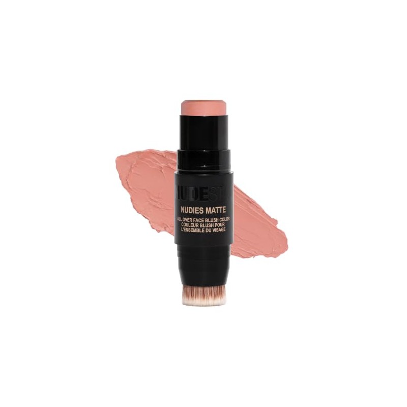 Nudestix Nudies Blush Stick – 3-in-1 Cream Blush for Cheeks,