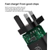 USB C Plug Fast Charge, Wall Charger Adapter 20W 2-Port