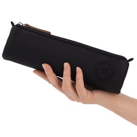 EASTHILL Small Pencil Case Pencil Pouch Stationery Pen Bag Office Supplies for Girls Women-Black