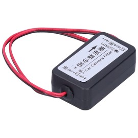 Keenso Auto Rückfahrkamera Signalfilter, Auto 12 V DC Leistungsrelais Kondensator Rückfahrkamera Filter Gleichrichter für Auto Rückfahrkamera (Für deutsche Autos)