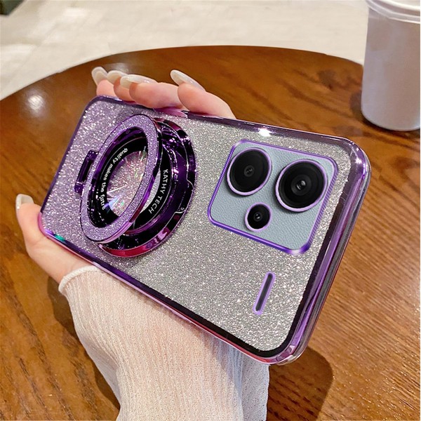 LEMAXELERS Glitter Case for Redmi Note 13 Pro Plus 5G,