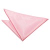 DQT Plain Satin Formal Casual Wedding Handkerchief Pocket Square Hanky