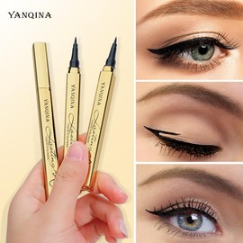 Eyeliner Pencil Waterproof Liquid Eyeliner Pen - Smudge-Proof, Flake-Proof, Longwear Liquid Makeup Eyeliner  Waterproof Eyeliner Pencil - Black Eyeliner Liquid Liner for All Day Wear eyeliner Cosmetic