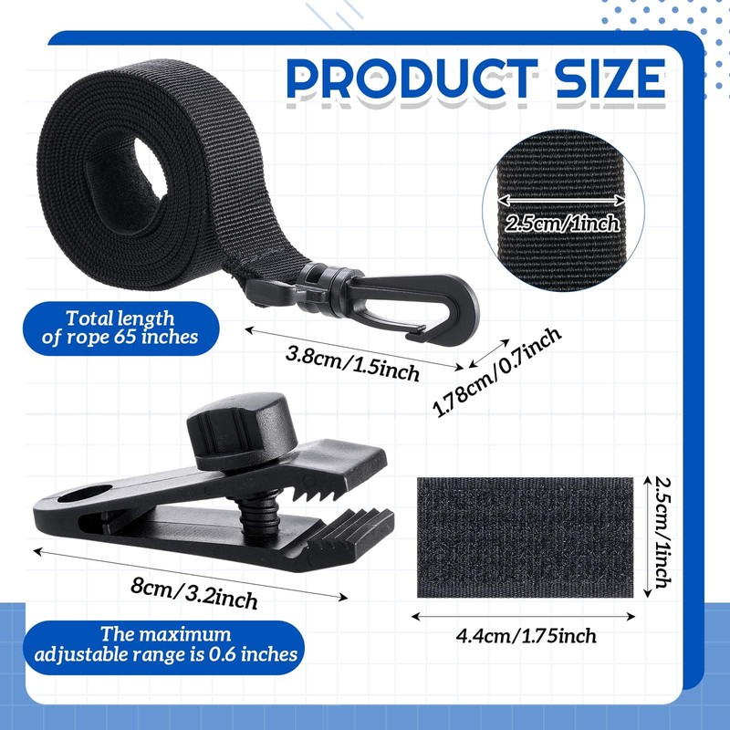 Frienda 18 Pcs Pool Solar Cover Reel Attachment Kit, Solar
