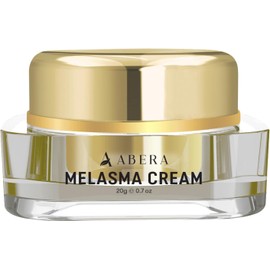 ABERA Crema Para El Melasma, Corrector De Manchas Oscuras - Elimina Melasma, Pecas, Manchas Solares Y Manchas De La Edad. Fórmula Avanzada Para Mujeres Y Hombres (0.7 Oz Por Unidad).