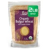 Organic Bulgur Wheat Coarse #3 2 LB - Non-GMO, Grown