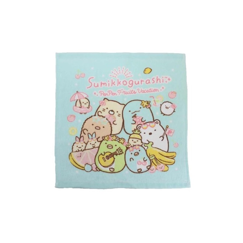Sumikko Gurashi [Hand Towel] Wash Towel/Peppen Fruit San-X