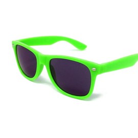 WS UK Kids Classic Sunglasses with UV400 Protection - Unisex (Green)