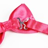Alizeal Mens Adjustable Pre-tied Solid Bow Tie, 024-hot Pink, One