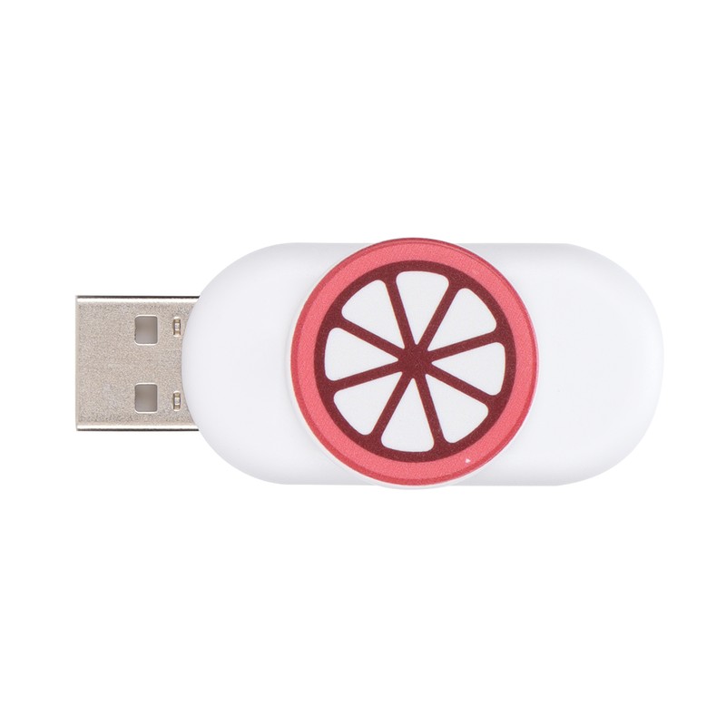 Cartoon U Disk Mangosteen Appearance Knob Style Mini Portable Flash