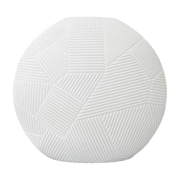 Bergamo Art 8 Inch Wide Decorative Handmade Glass Round Flower