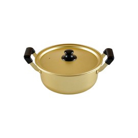 Wahei Freiz Homian RA-9700 Double-Handed Pot, Aluminum Pot, 7.9 inches (20 cm), Gas Fire Dedicated