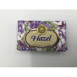 Hazel - Gift Soap Bar For Her Birthday Rose Scent Mum Grandmother Cleanser Lather Present Girl