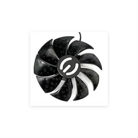 BestParts New Graphics Card Video Card Cooling Fan Replacement for EVGA RTX3070 3070ti 3080 3080ti 3090 FTW3 PLD09220S12H 87mm 4pin Right Fan