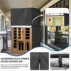 Iceberg Elf Outdoor Sauna Cover 420D Heavy-Duty Waterproof Durable Protector,