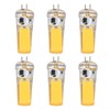 6 Pieces G4 LED Bulbs 9W Dimmable COB Lamp 500LM