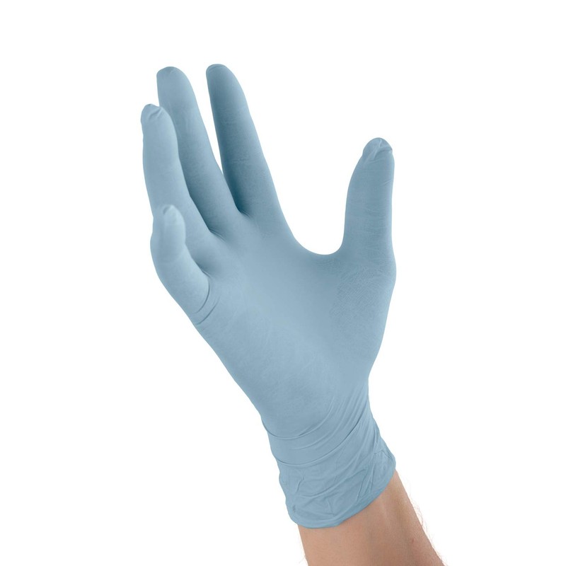 100 Pcs Nitril Disposable Gloves S/M/L (Small)