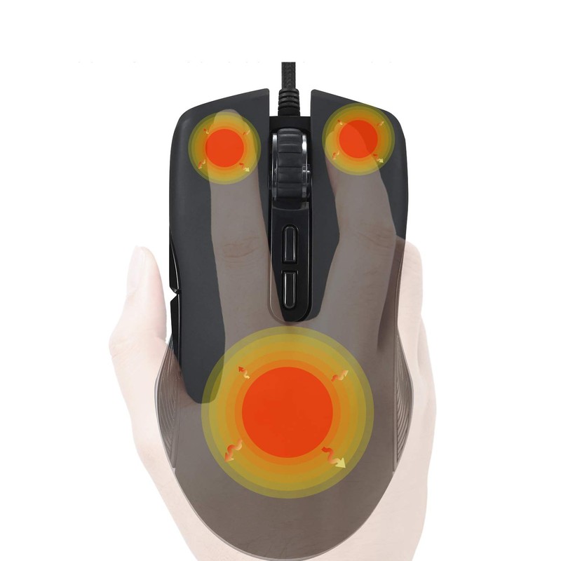 ValueRays Heated Mouse Pro, Large Warm Optical Mouse, Mouse Hand
