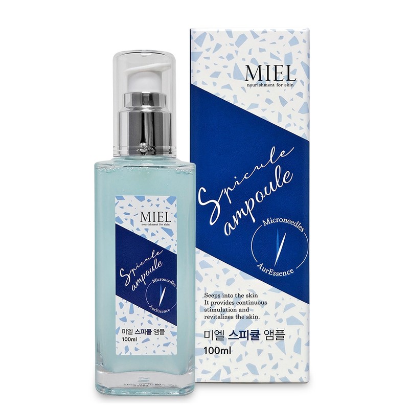 Miel Spicul Ampoule Large Capacity 100ml+Aloe Soothing Gel 300ml+Amore Happy