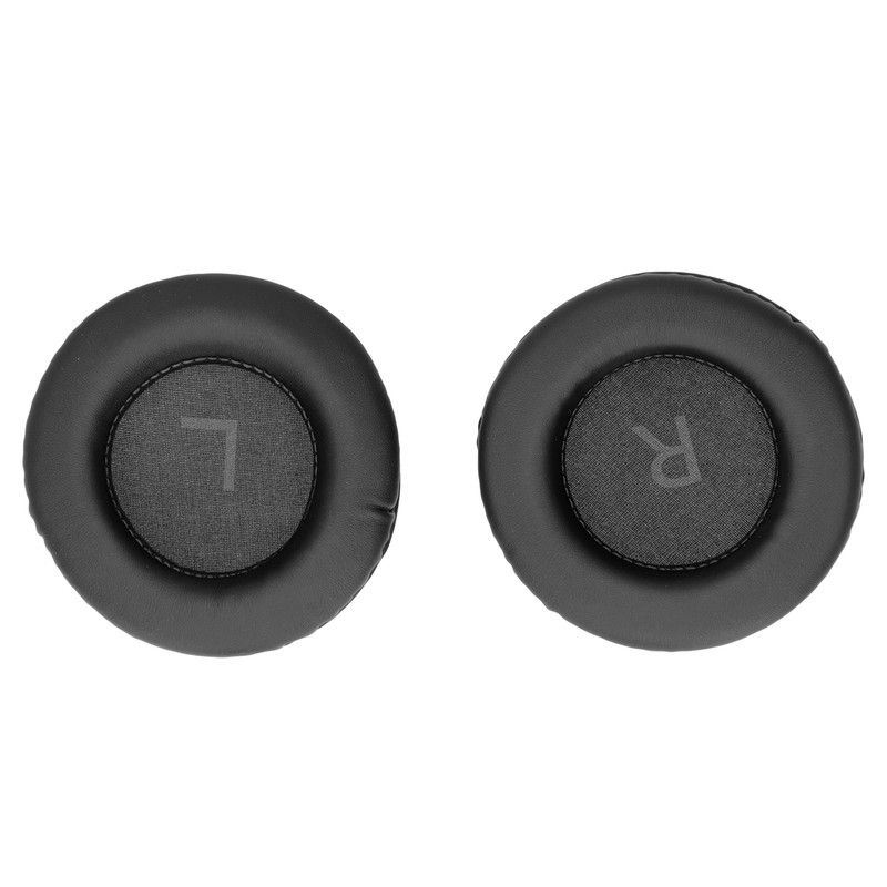 Universal Headphone Ear Cover Artificial Leather Foam Sleeve Round Earpad