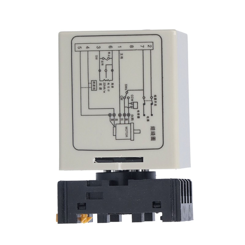BERM AC Motor Speed Controller Regulator Split 1 Phase 6W‑200W