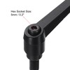 sourcing map 5pcs Adjustable Clamping Lever Handle M10 x 30mm