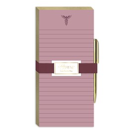 Lady Jayne Nurse Icons Caduceus Magnetic List Pad With Pen (80958)
