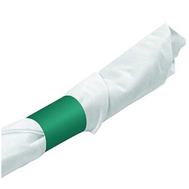 Raise Products Paper Napkin Bands Self Adhesive | Paper Napkin Rings Self-Adhering | Pre-Cut | Disposable | Safety Glue | Bond Paper | Pack of 2,000, 4.25” x 1.5”, Teal