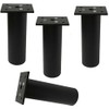 Bed leg screw,furniture legs,sofa legs, 4 Pack Cabinet Feet Sofa