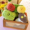 champracer Fruit Vegetable Plush Toys, Cute Fruit Vegetable Cuddly Toy,