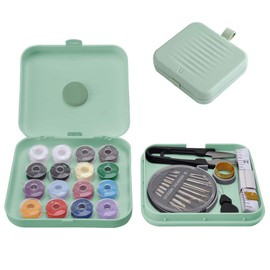 Sewing Kit Sewing Accessories Set with Magnetic Storage Box, Small DIY Hand Sewing Kit, Sewing Box, Sewing Box, Beginners, Girls, Adults, Professional Mini Sewing Kit Accessories for Travel,