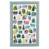 Ulster Weaver Christmas Polka Dot Sheep Cotton Tea Towel, Multi-Colour