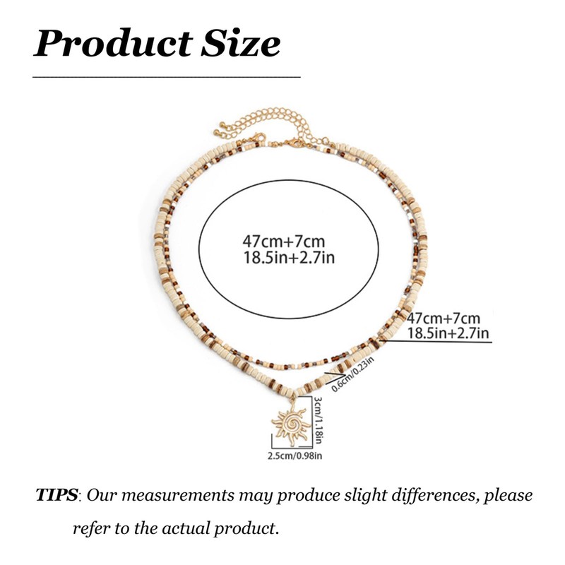 Puka Shell Necklace for Men Seashell Necklaces Beach Necklace Jewelry