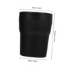 FUNOMOCYA Pcs Car Trash Can Cup Holder Compact Mini Trash