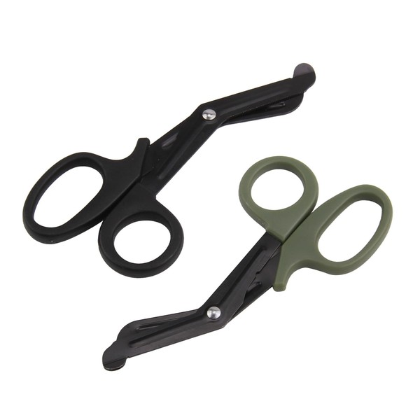 Pack of 2 Medical Bandage Scissors, Rescue Scissors, Bandage Scissors,