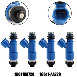 IXGKHC 550CC Turbo - Inyectores de combustible para Subaru Impreza WRX 07-14 STI 16611-AA720 (4)
