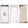 Creative Hobbies 12-Pack Monthly Magnetic Notepads - Vibrant Seasonal Designs