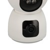 Security Camera 2K 4MP Dual Lens 2.4G Mobile App 360°