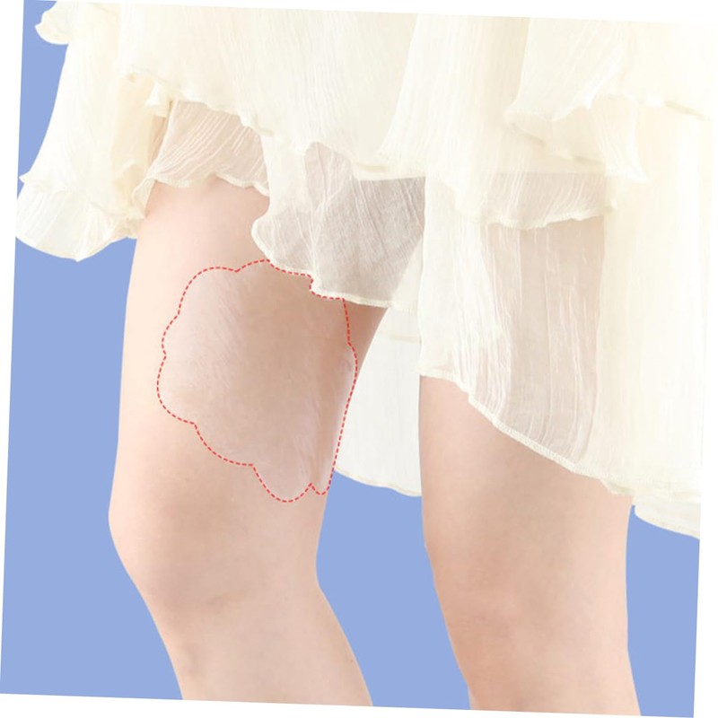 Mikinona 10pcs Chafing Thigh Stickers Transparent Inner Thigh Protection Breathable