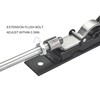 TOGU 2 Pack Solid Lever Extension Flush Bolt Latch Slide