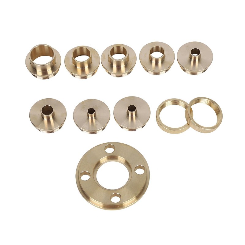 KATSU 105435 Template Router Guides Kit with Lock Nut Adapter,