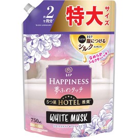 P&G Lenor Happiness Yumuma Touch Relaxing Night White Musk, Refill, Extra Large, 25.4 fl oz (750 ml)