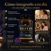 Biotina Alta Potencia 25000 Mcg Cabello Uñas Piel 60 Cáps