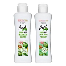 Salerm ® Biokera Fresh Green Shot Shampoo + Balsamo 300ml