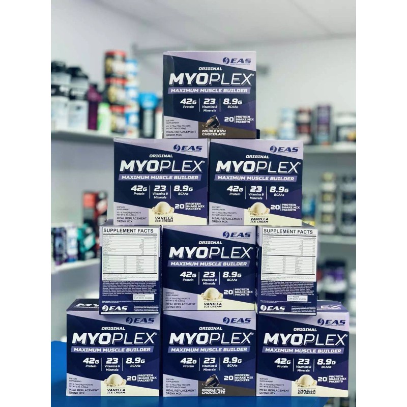 EAS MYOPLEX Original Meal Replacement Protein Shake Mix Vitamins BCAAs