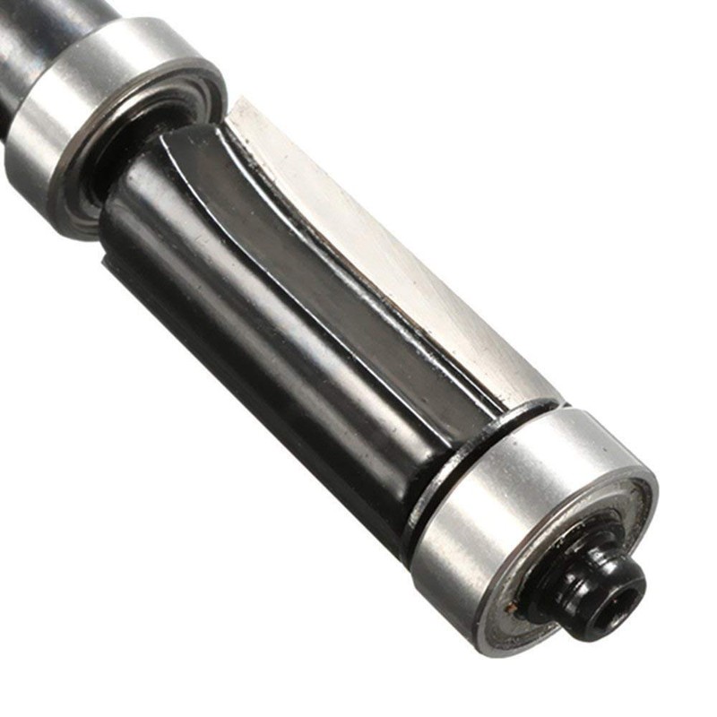 Gasea 1/4" Shank Top & Bottom Bearing Flush Trim Router