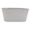 Hanging Flower Planter Iron Bucket Flower Pot Holder with Detachable