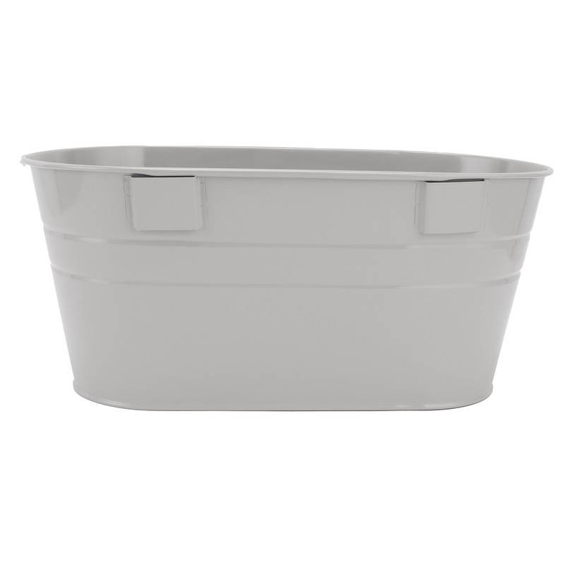 Hanging Flower Planter Iron Bucket Flower Pot Holder with Detachable