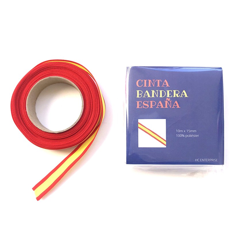 10m Ribbon Spanish Flag