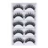 3D False Eyelashes, 3D Faux Mink Fake Eyelashes Handmade Dramatic